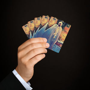 King Yahweh Snow Cape Playing Cards