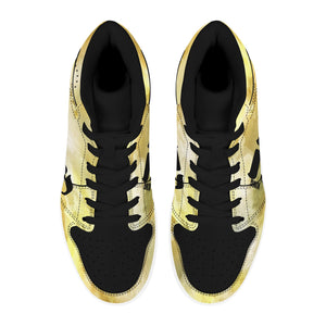 KING YAHWEH (LUSTER) Men's High-Top Sneakers