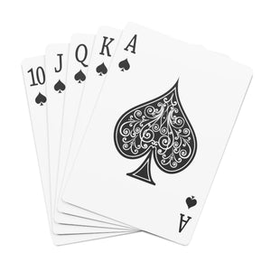 King Yahweh Snow Cape Playing Cards