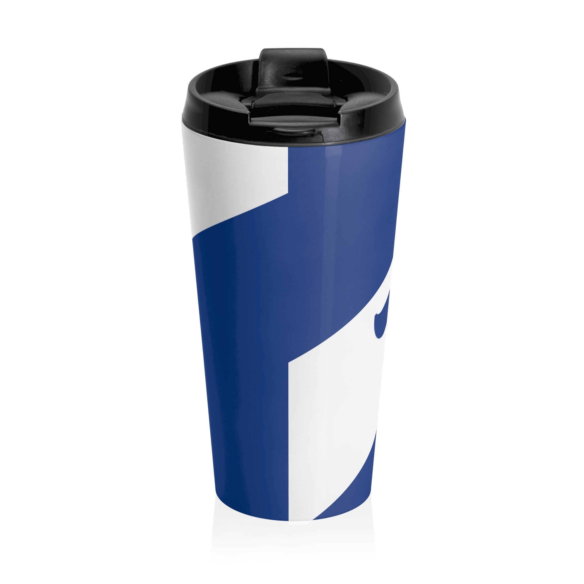 King YAHWEH Worldwide 15 oz. Stainless Steel Travel Mug (Blue)