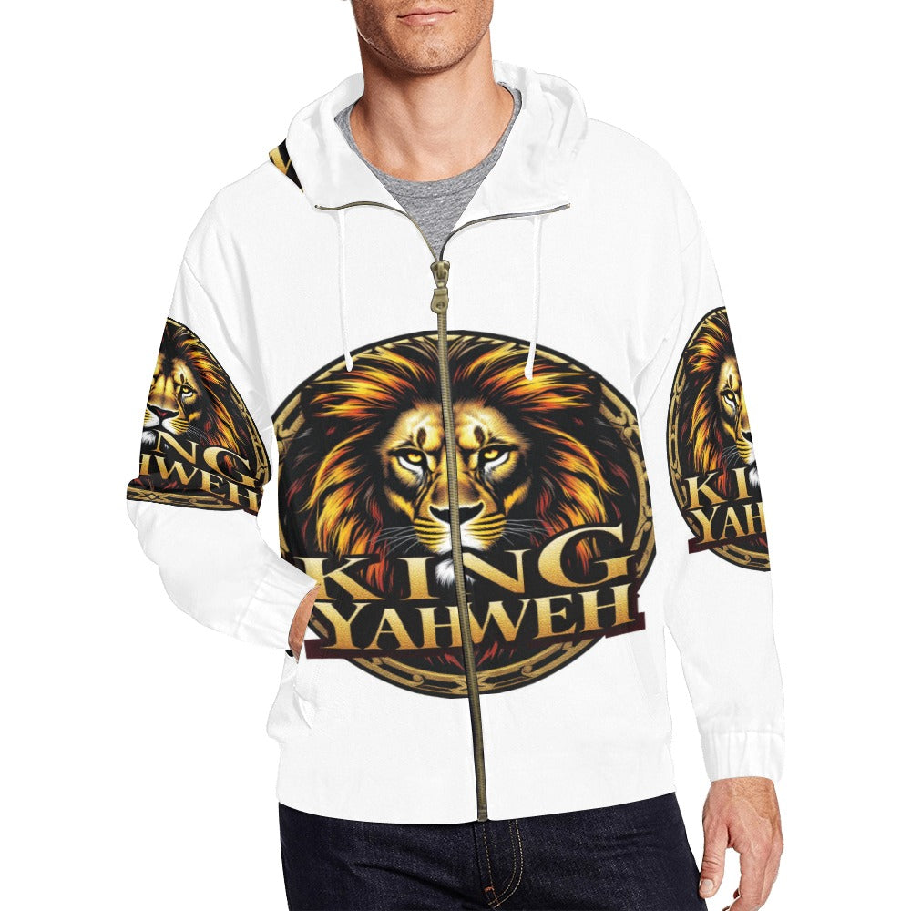 KING YAHWEH (COURAGEOUS) Zip Up Hoodie