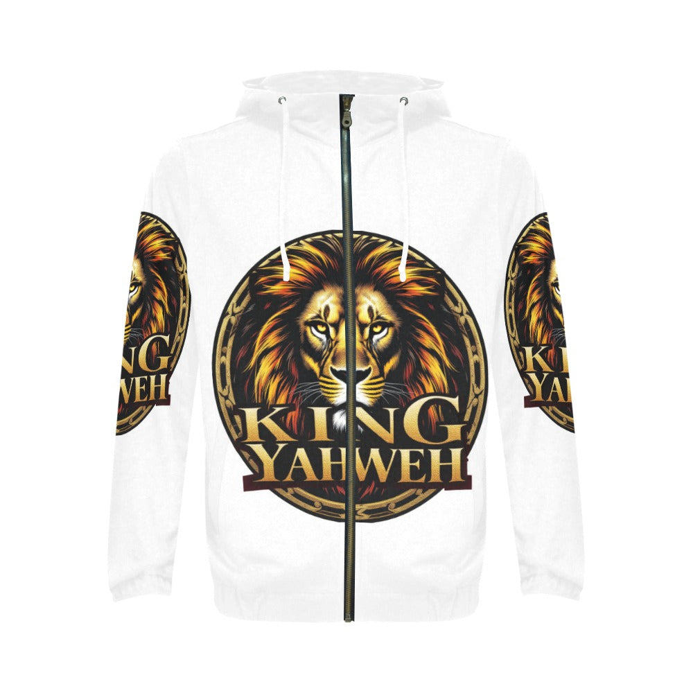 KING YAHWEH (COURAGEOUS) Zip Up Hoodie