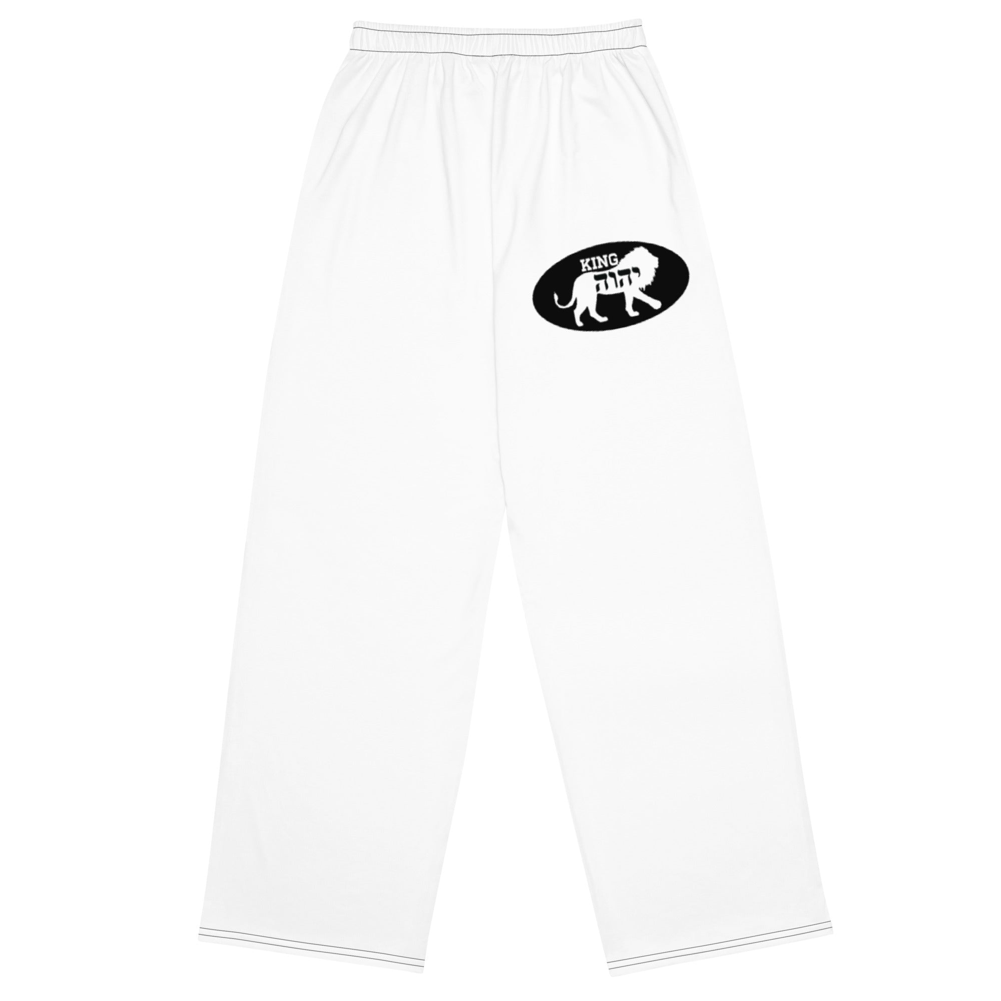 K.Y Unleashed unisex wide-leg pants (White)