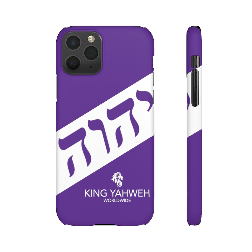 King YAHWEH Worldwide Tetra 3.0 Purple Phone Case