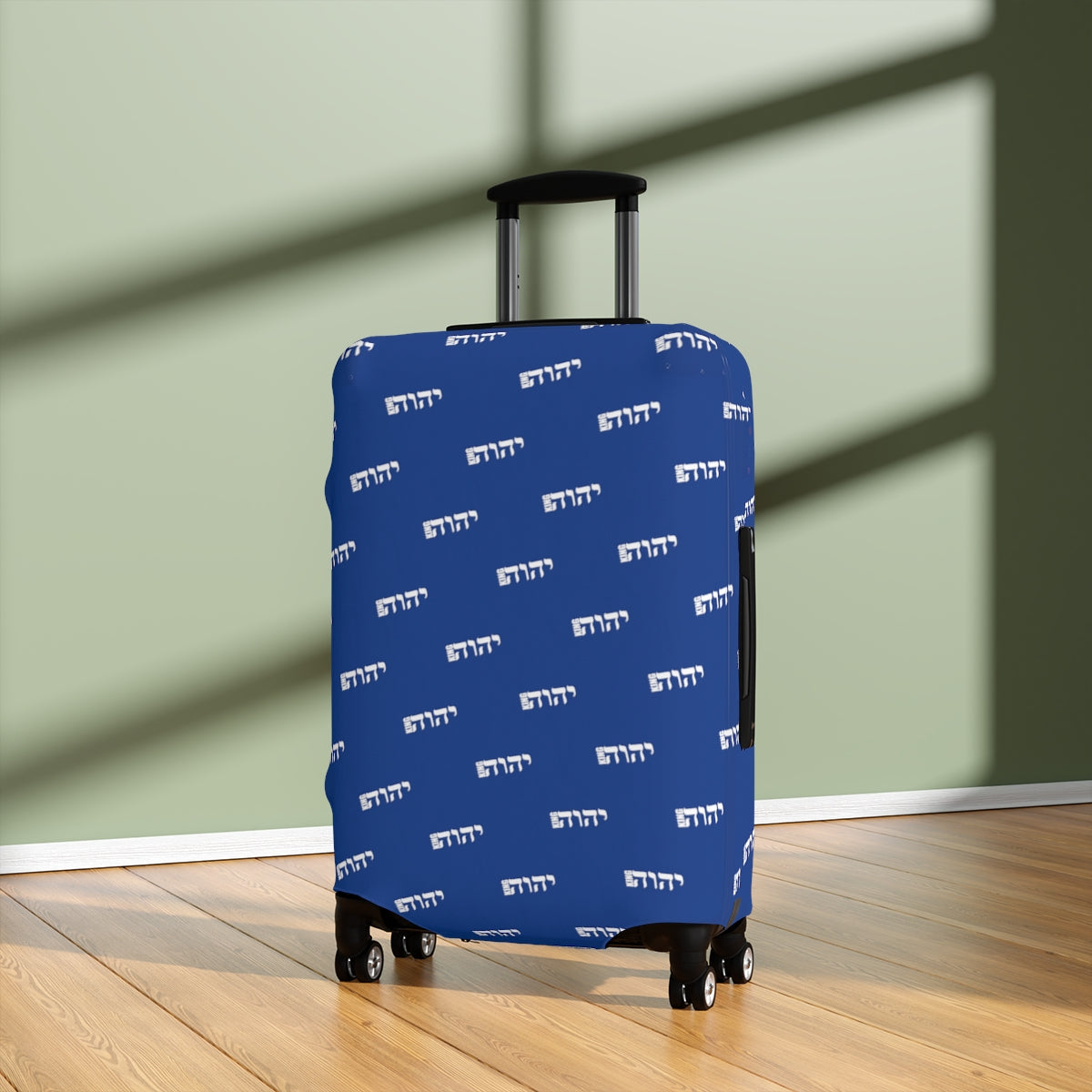 King YAHWEH Fresh Luggage Cover (Blue)