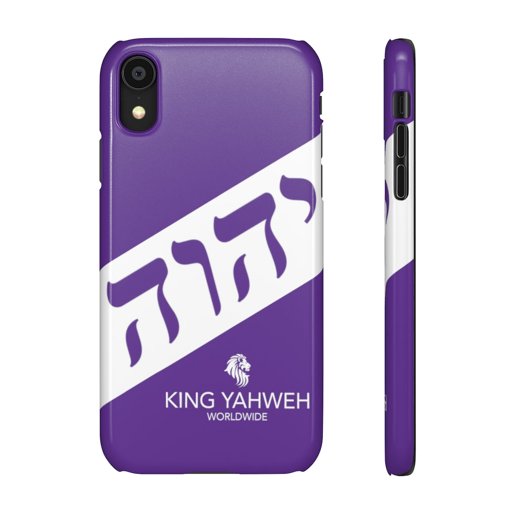 King YAHWEH Worldwide Tetra 3.0 Purple Phone Case