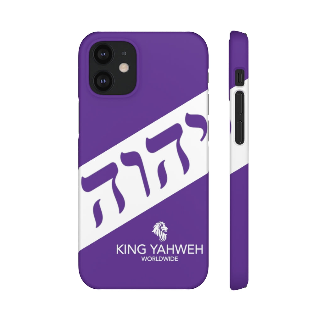 King YAHWEH Worldwide Tetra 3.0 Purple Phone Case