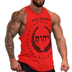 KING YAHWEH (BUILD-UP) Men's Vest Tank Top