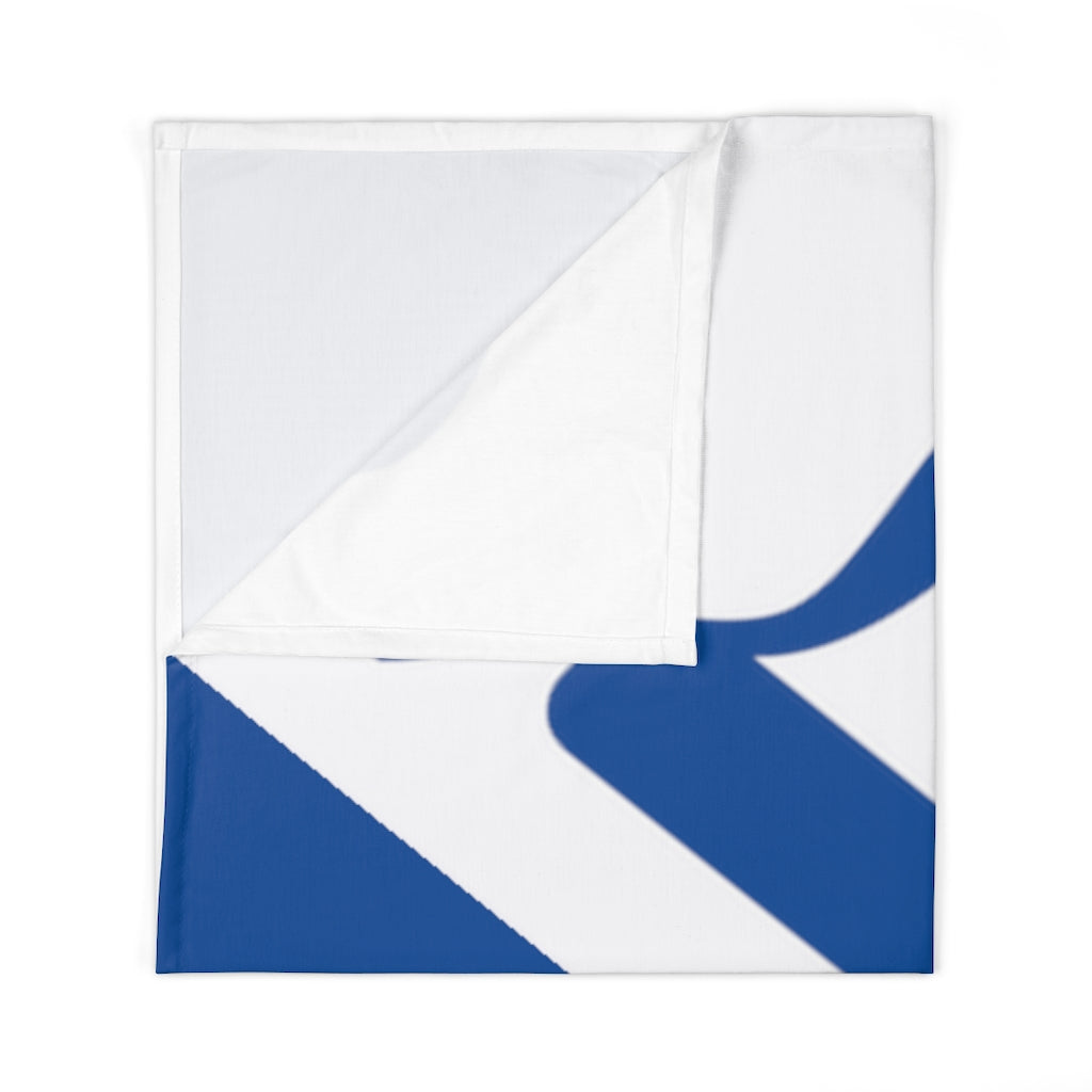 King YAHWEH Baby Swaddle Blanket (Blue)