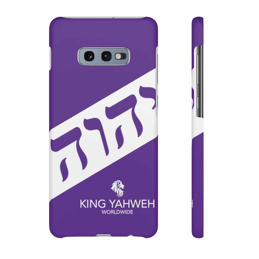 King YAHWEH Worldwide Tetra 3.0 Purple Phone Case