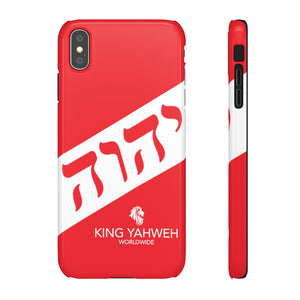 King YAHWEH Worldwide Tetra 3.0 Fire Red Phone Case