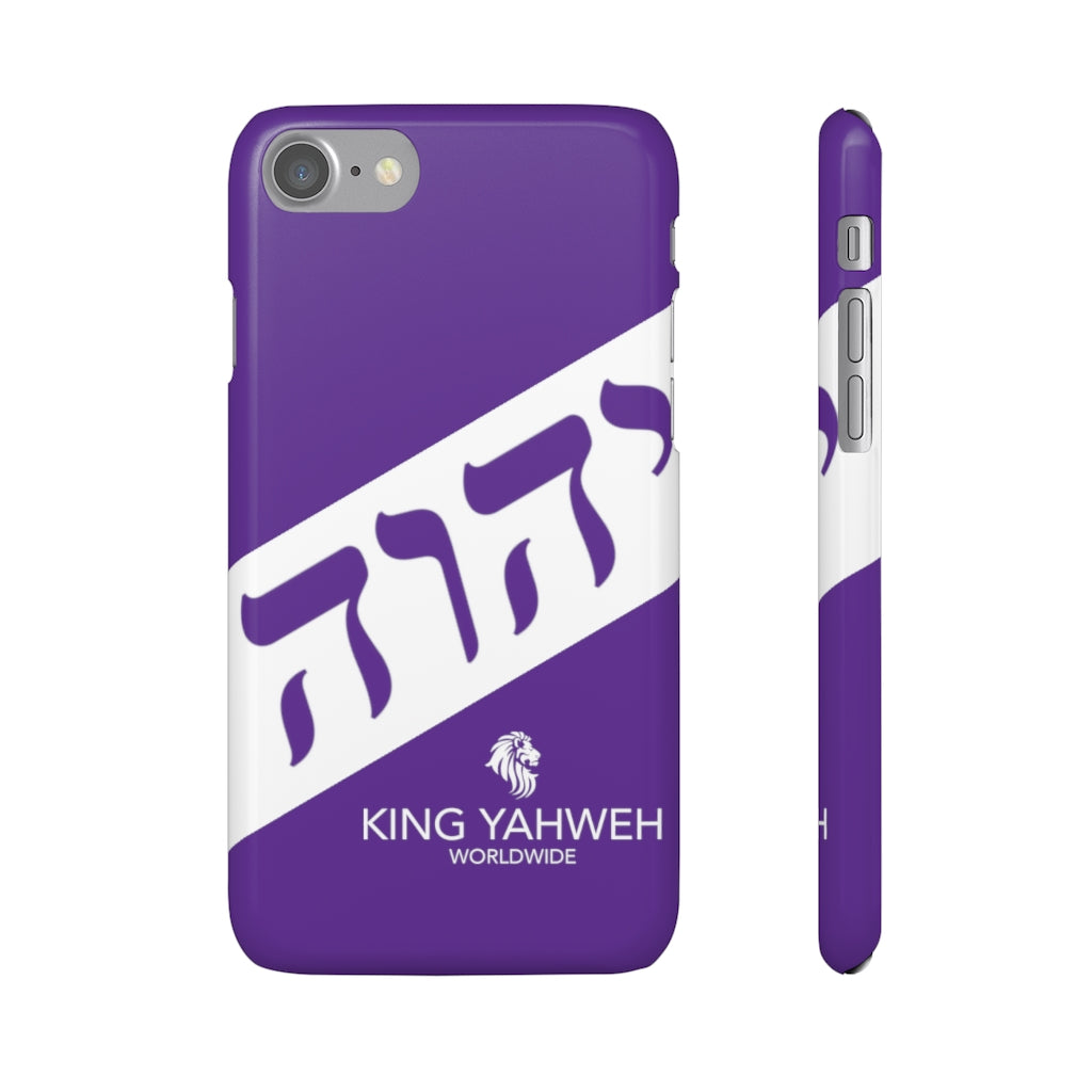 King YAHWEH Worldwide Tetra 3.0 Purple Phone Case