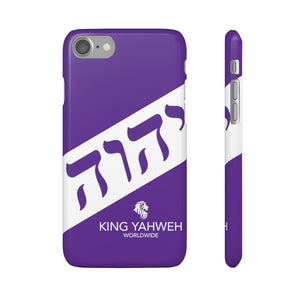 King YAHWEH Worldwide Tetra 3.0 Purple Phone Case