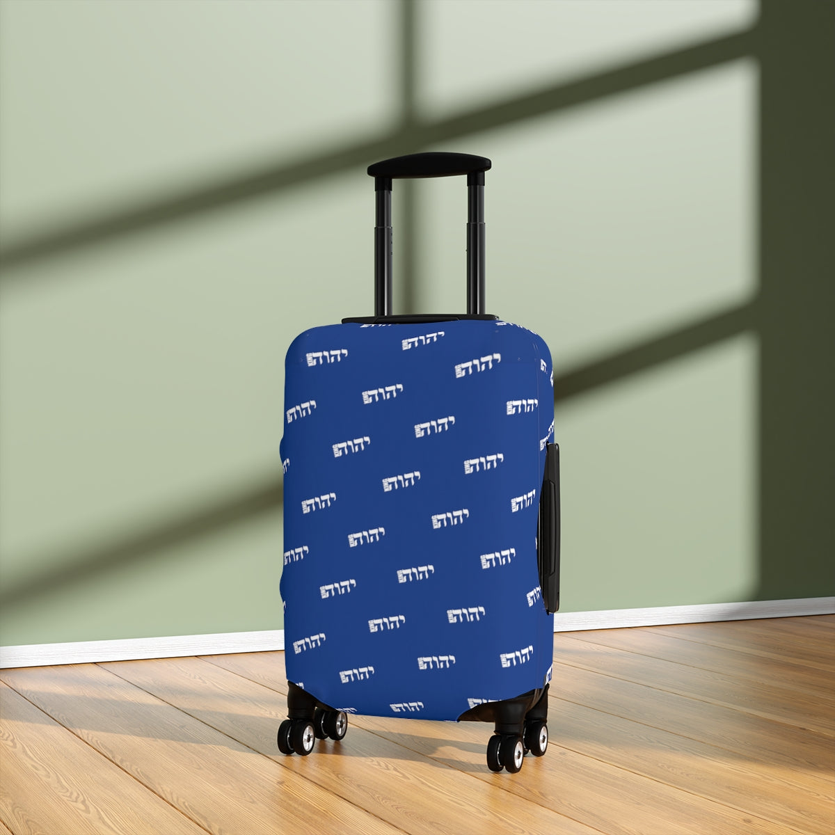 King YAHWEH Fresh Luggage Cover (Blue)