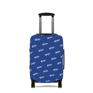 King YAHWEH Fresh Luggage Cover (Blue)
