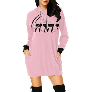 Queen YAHWEH 2.0 Women's  Hoodie Mini Dress