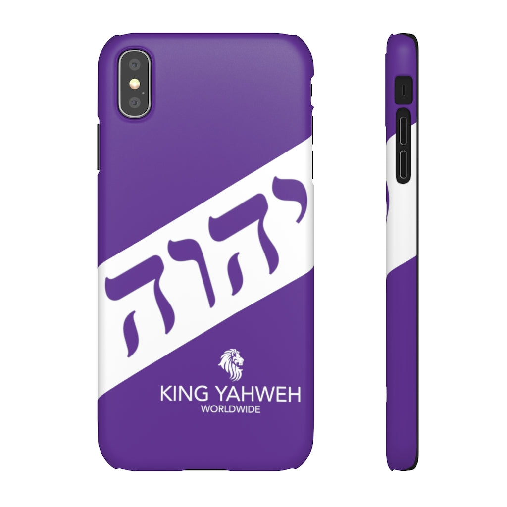King YAHWEH Worldwide Tetra 3.0 Purple Phone Case