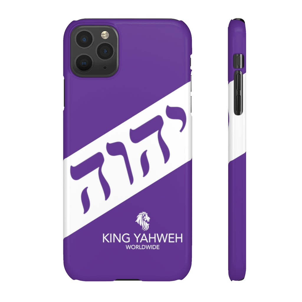 King YAHWEH Worldwide Tetra 3.0 Purple Phone Case