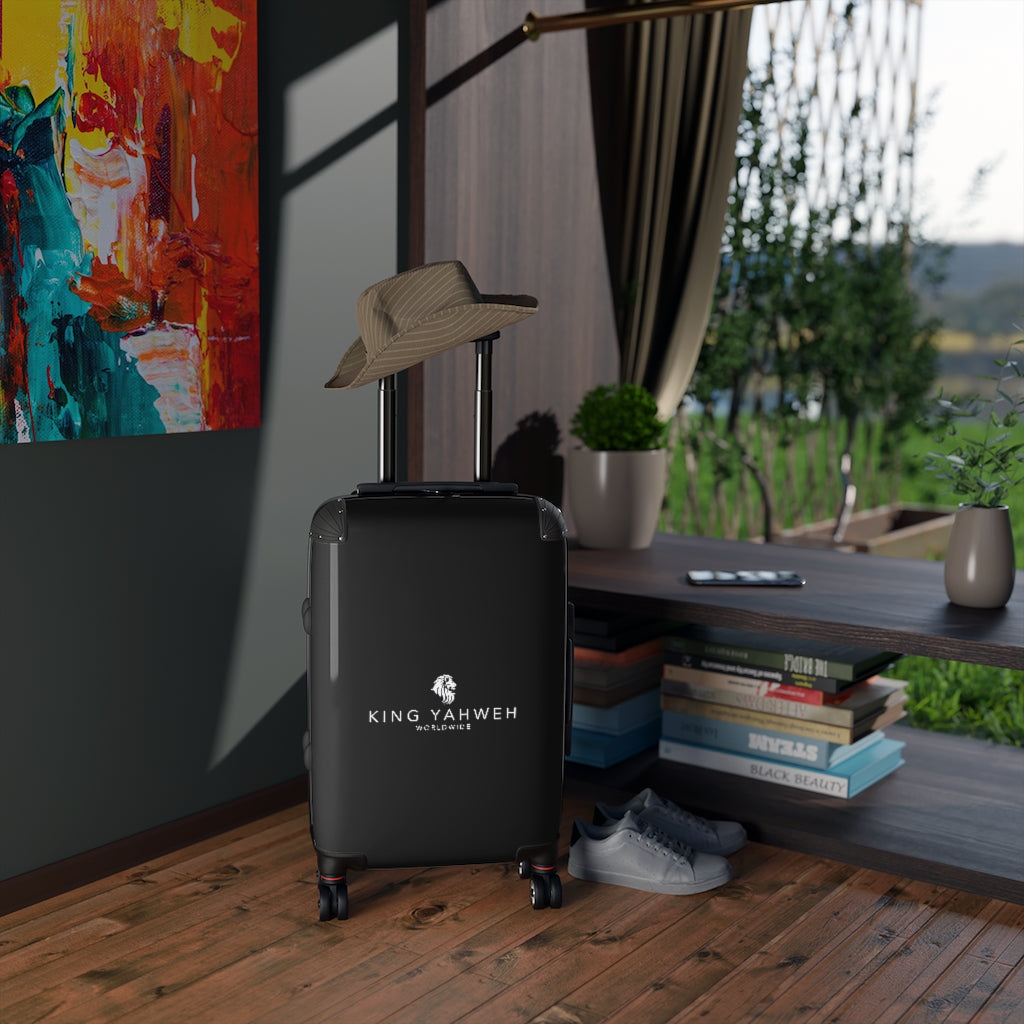 King Yahweh Worldwide Carry On Suitcase (Black)