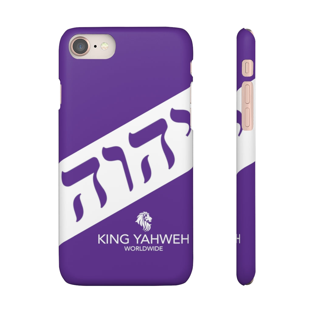 King YAHWEH Worldwide Tetra 3.0 Purple Phone Case
