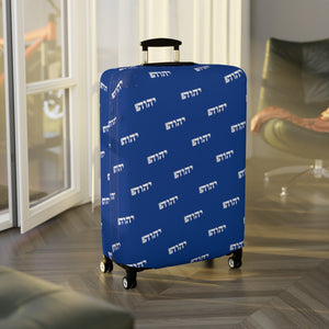 King YAHWEH Fresh Luggage Cover (Blue)