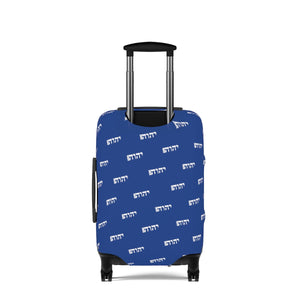 King YAHWEH Fresh Luggage Cover (Blue)