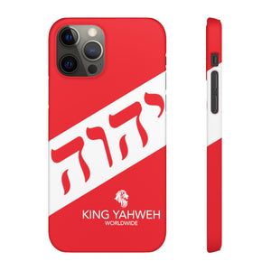 King YAHWEH Worldwide Tetra 3.0 Fire Red Phone Case