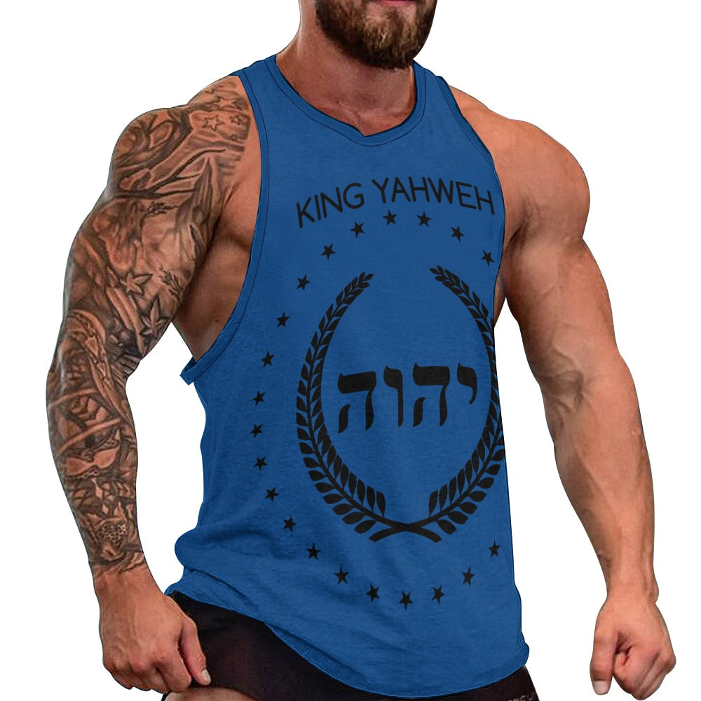 KING YAHWEH (BUILD-UP) Men's Vest Tank Top