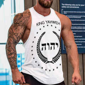 KING YAHWEH (BUILD-UP) Men's Vest Tank Top