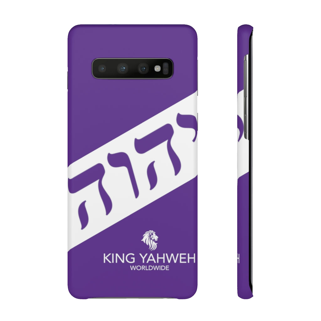 King YAHWEH Worldwide Tetra 3.0 Purple Phone Case