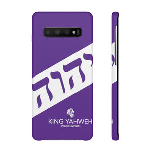 King YAHWEH Worldwide Tetra 3.0 Purple Phone Case