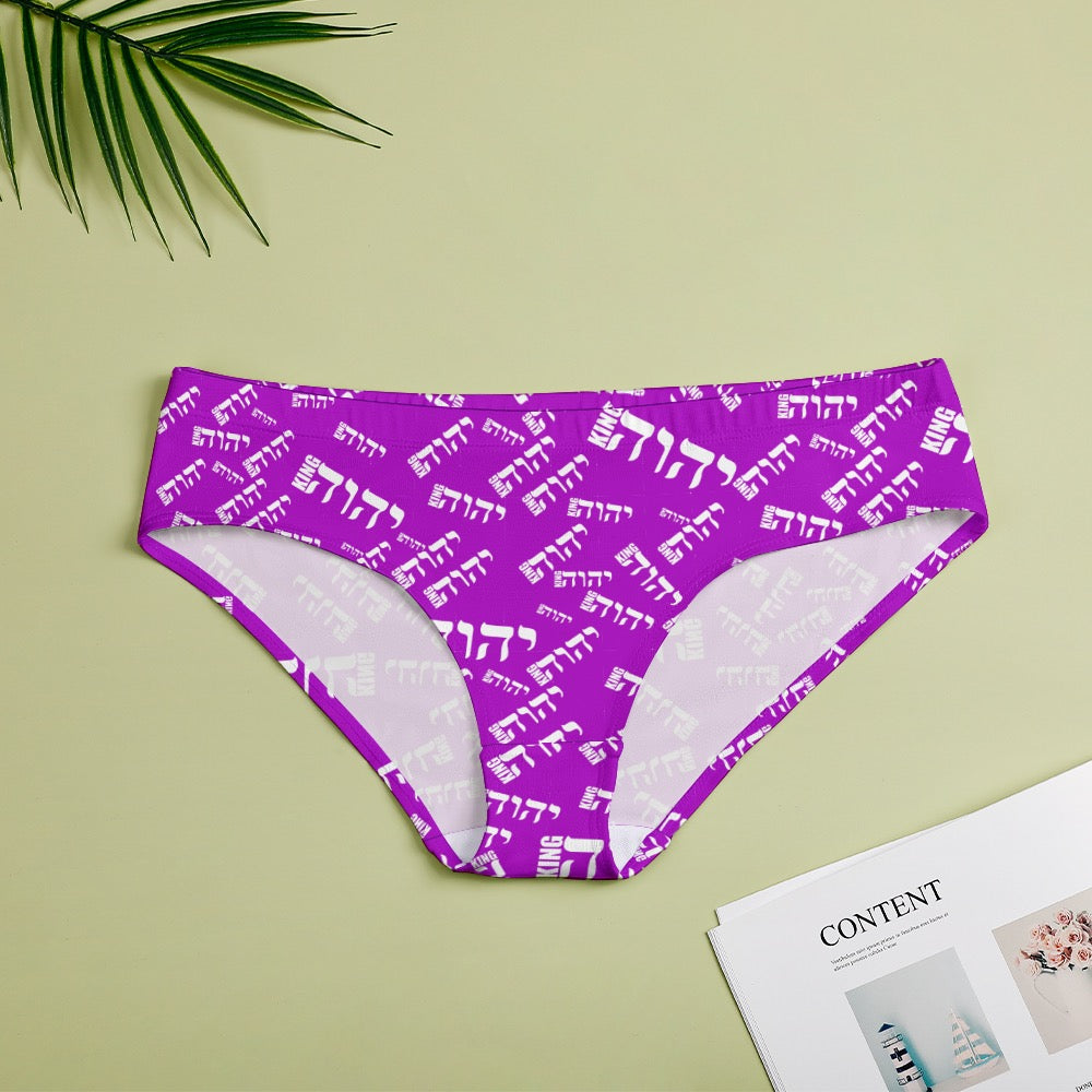 King YAHWEH Luxe III Women's Low Waist Panties