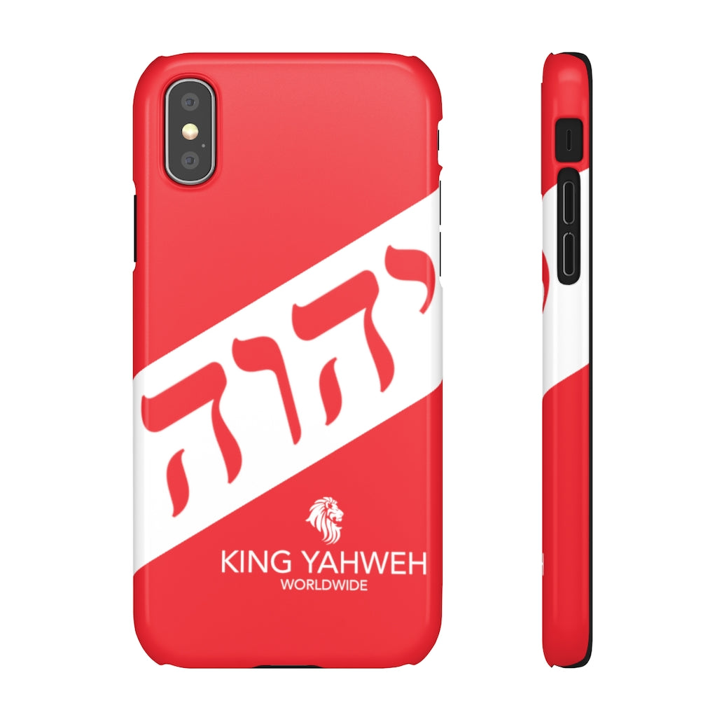 King YAHWEH Worldwide Tetra 3.0 Fire Red Phone Case