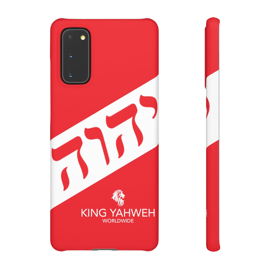 King YAHWEH Worldwide Tetra 3.0 Fire Red Phone Case
