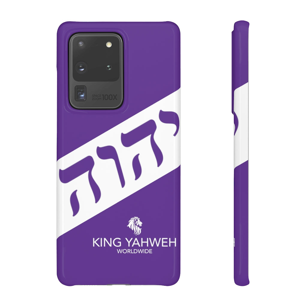 King YAHWEH Worldwide Tetra 3.0 Purple Phone Case