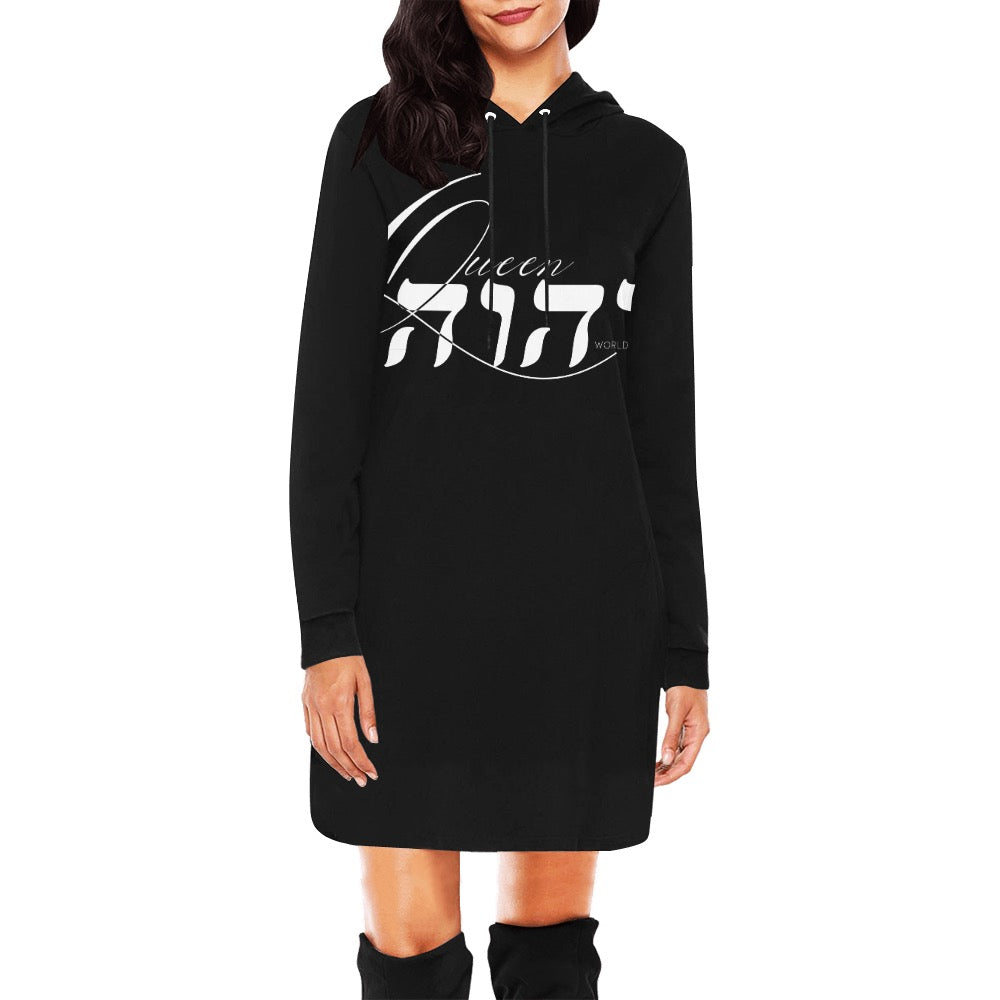 Queen YAHWEH 2.0 Women's  Hoodie Mini Dress