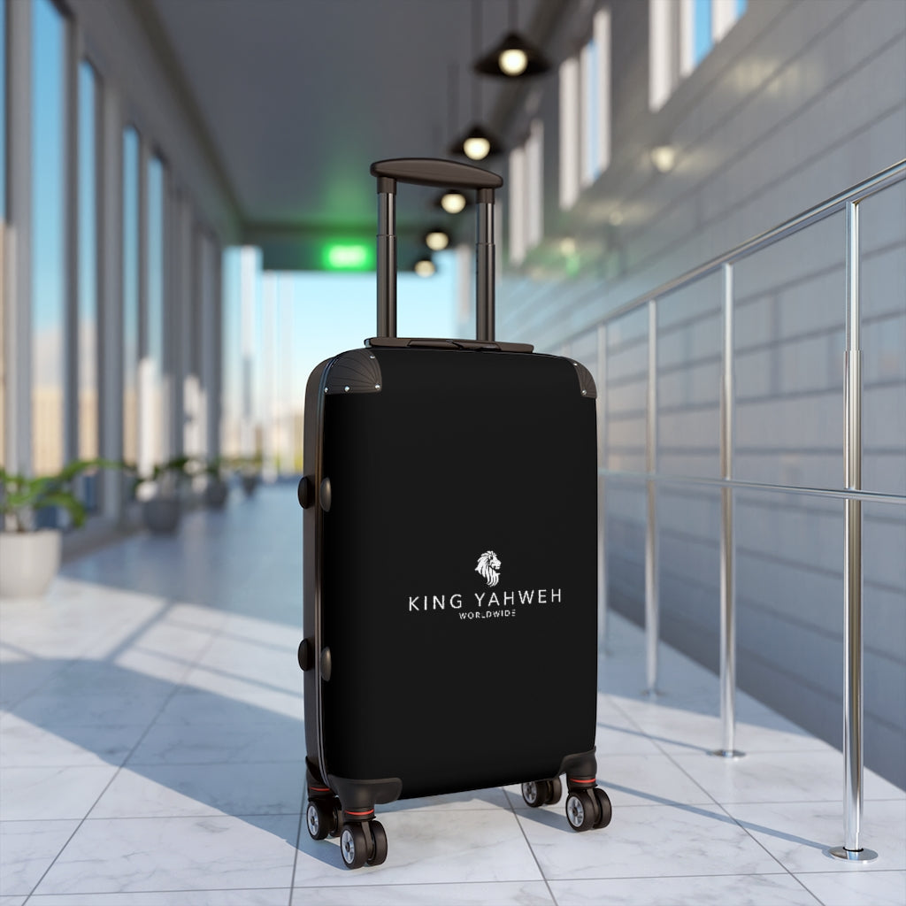 King Yahweh Worldwide Carry On Suitcase (Black)