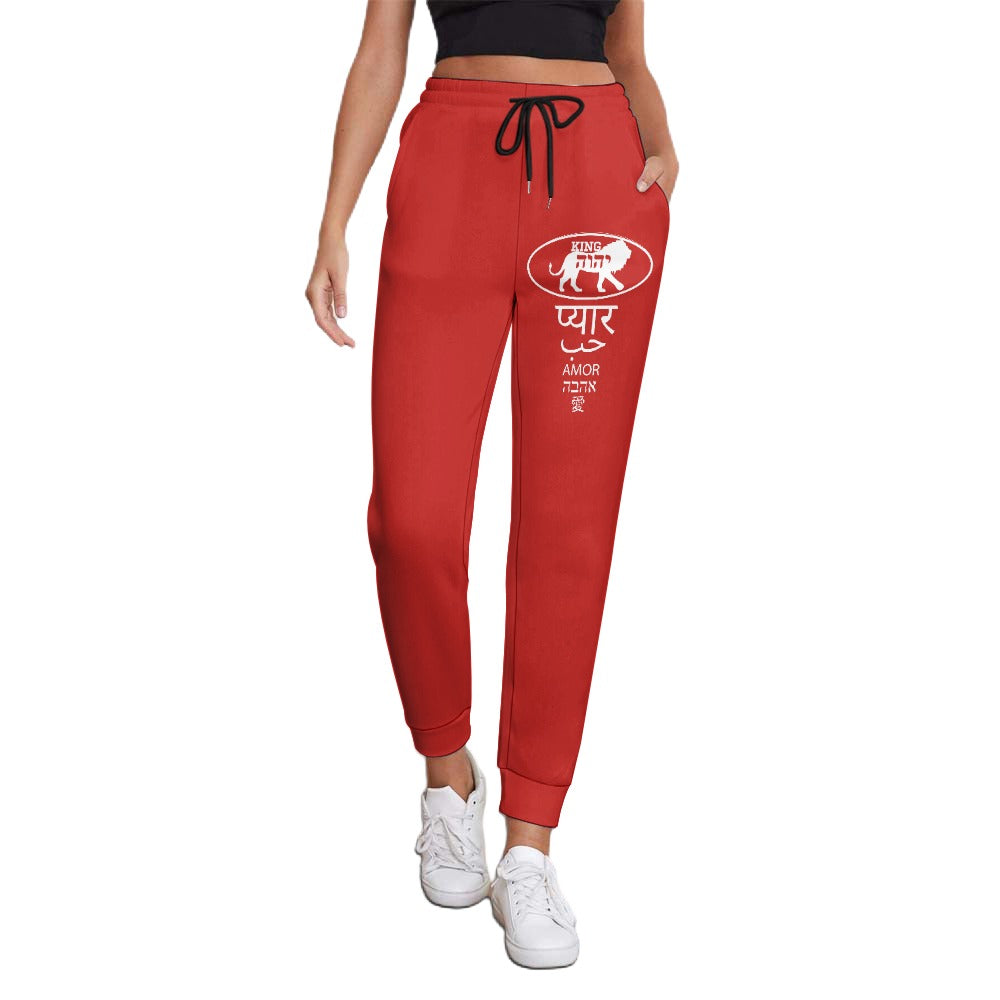 KING YAHWEH LOVE II Ladies' Sweatpants