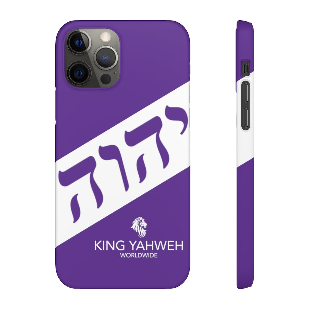 King YAHWEH Worldwide Tetra 3.0 Purple Phone Case