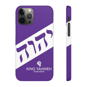 King YAHWEH Worldwide Tetra 3.0 Purple Phone Case