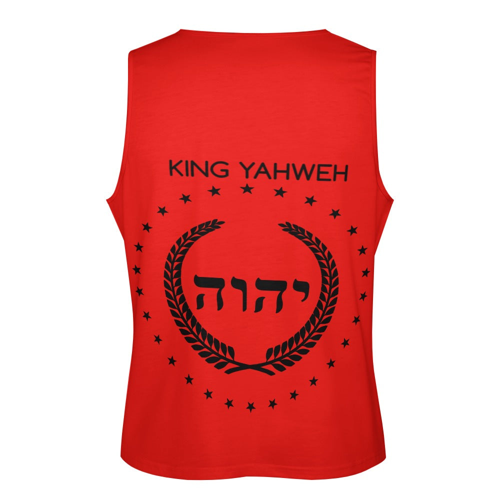 KING YAHWEH (BUILD-UP) Men's Vest Tank Top