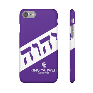 King YAHWEH Worldwide Tetra 3.0 Purple Phone Case