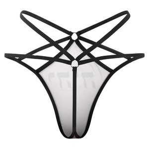 Queen YAHWEH Butterfly Mesh T-back Thong