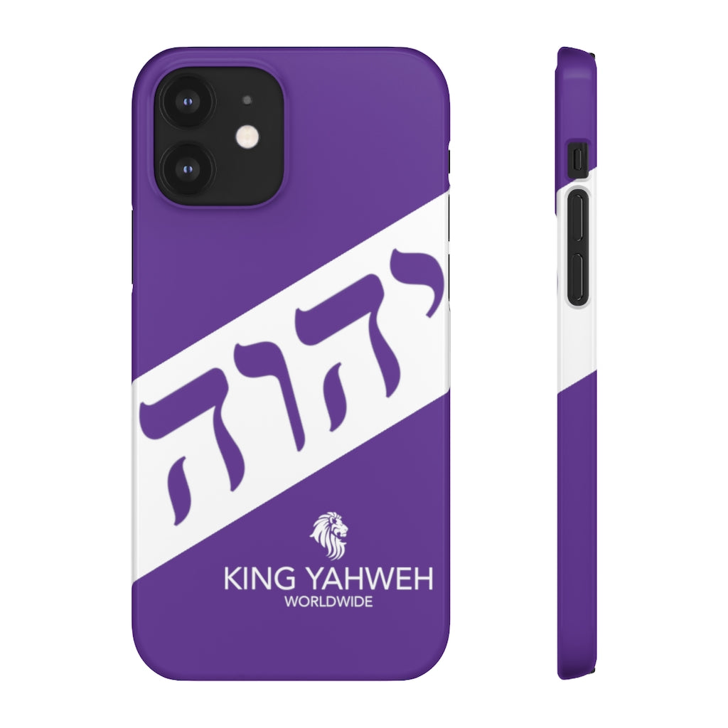 King YAHWEH Worldwide Tetra 3.0 Purple Phone Case