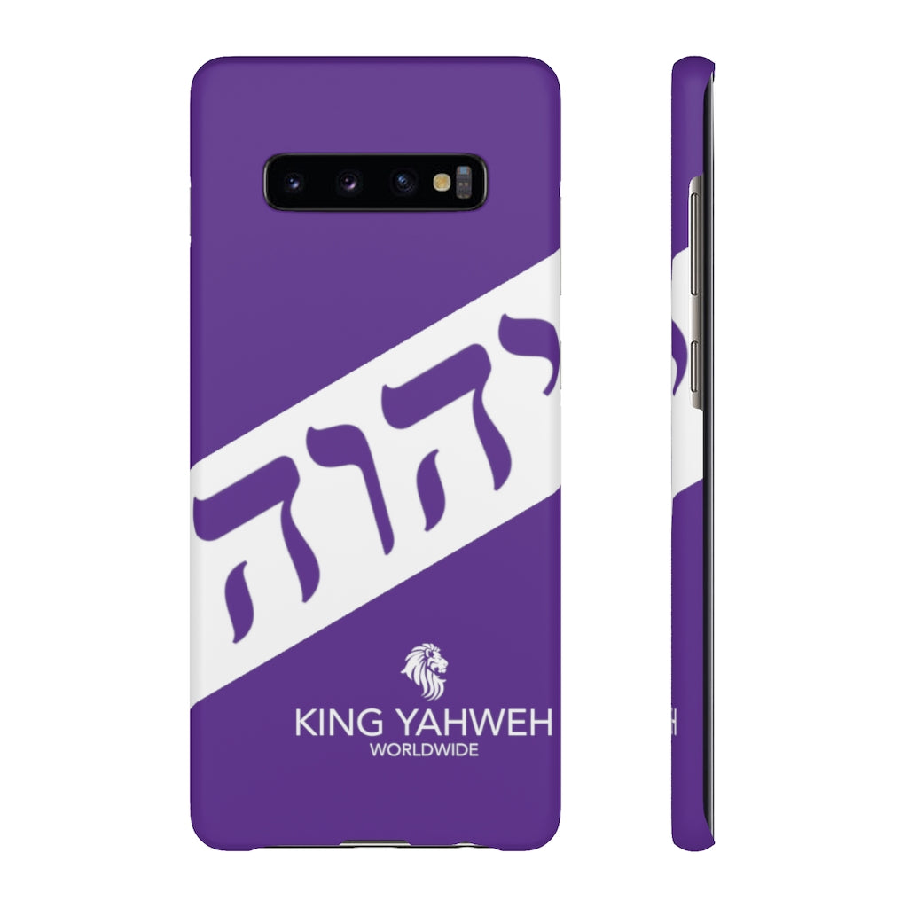 King YAHWEH Worldwide Tetra 3.0 Purple Phone Case