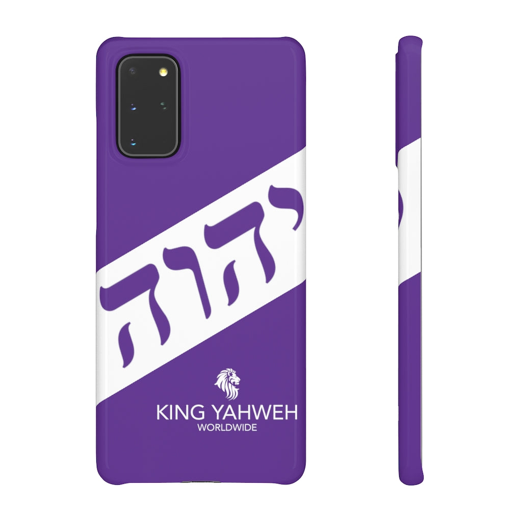 King YAHWEH Worldwide Tetra 3.0 Purple Phone Case