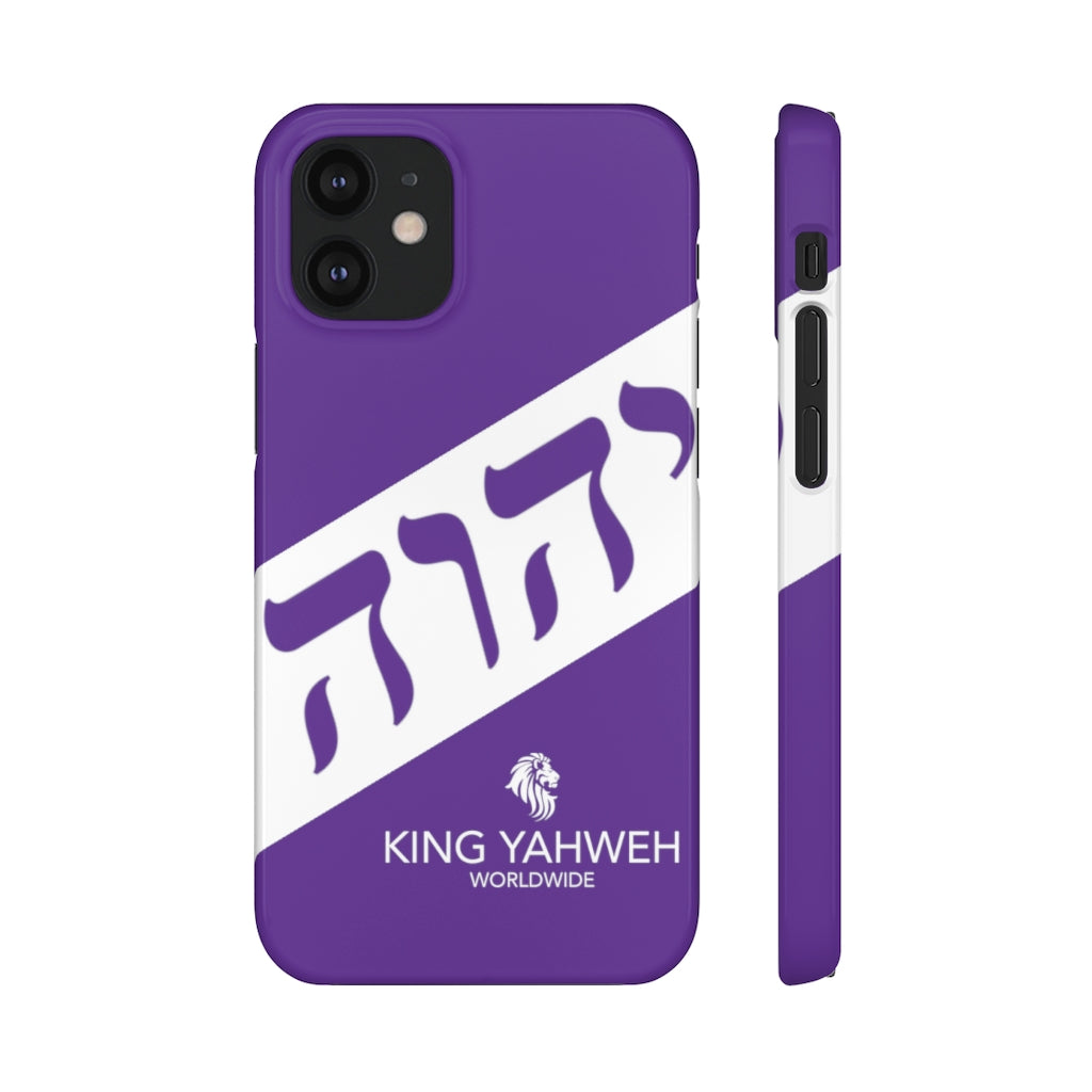 King YAHWEH Worldwide Tetra 3.0 Purple Phone Case
