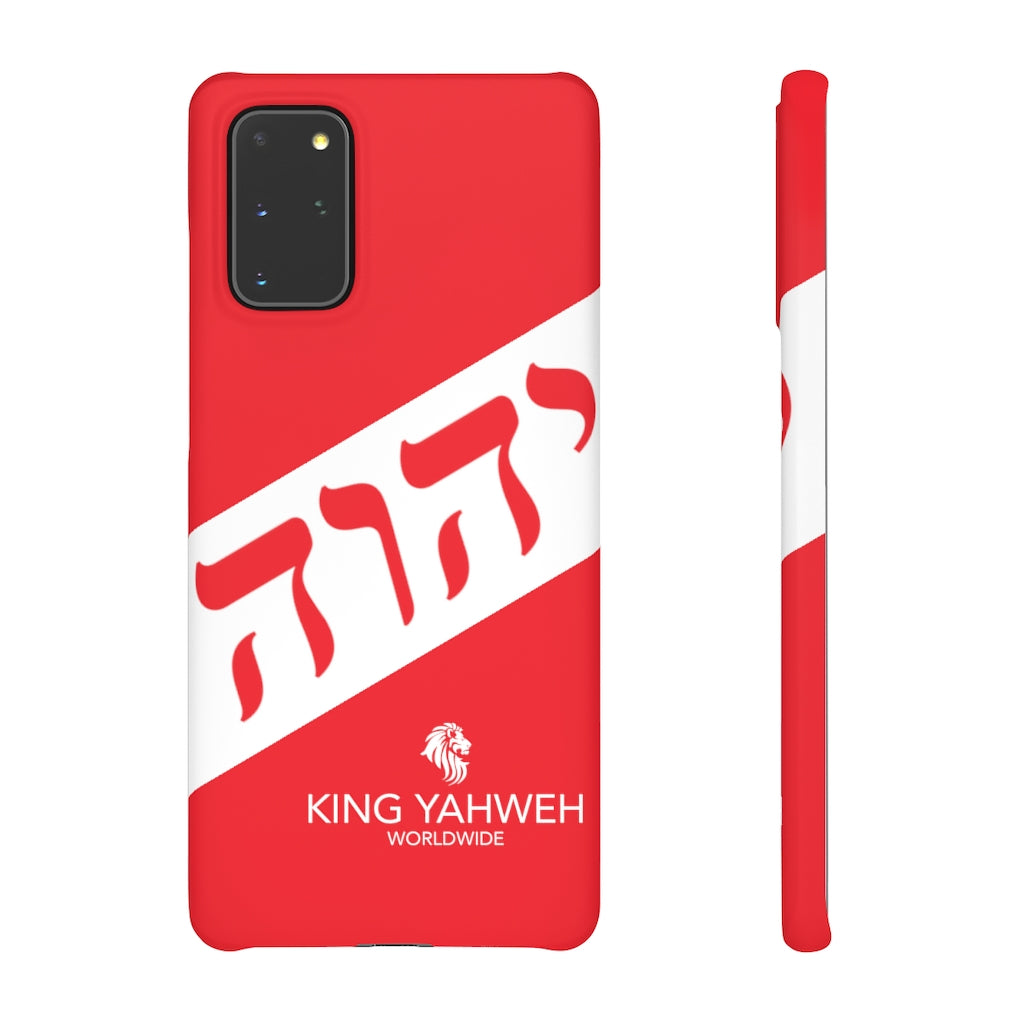 King YAHWEH Worldwide Tetra 3.0 Fire Red Phone Case