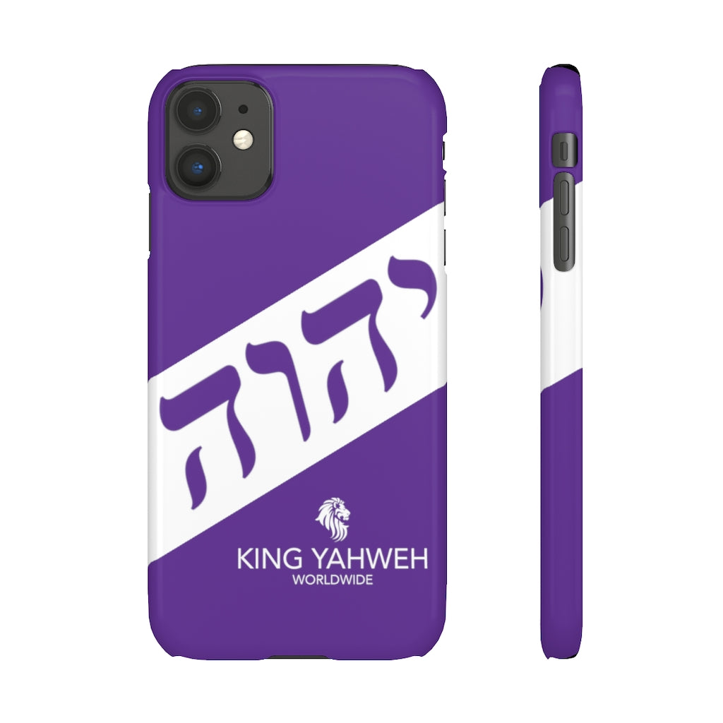King YAHWEH Worldwide Tetra 3.0 Purple Phone Case