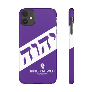King YAHWEH Worldwide Tetra 3.0 Purple Phone Case